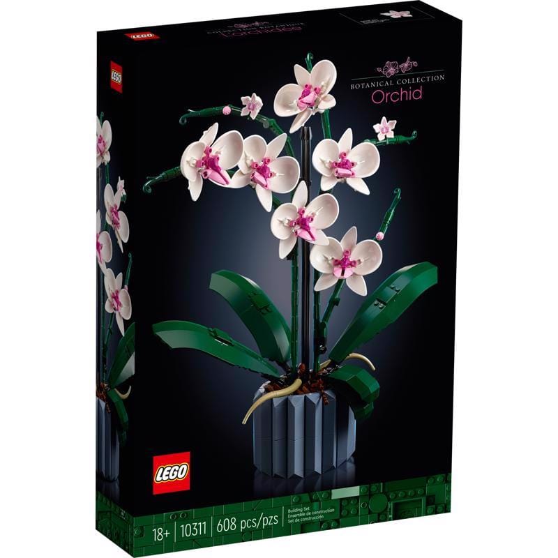 Lego 10311 Botanical Collection Icons Building Kit Multicolored 608 pc