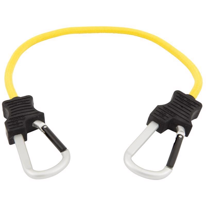 Keeper 06152 Black/Yellow Bungee Cord 24 in. L X 0.315 in. 1 pk
