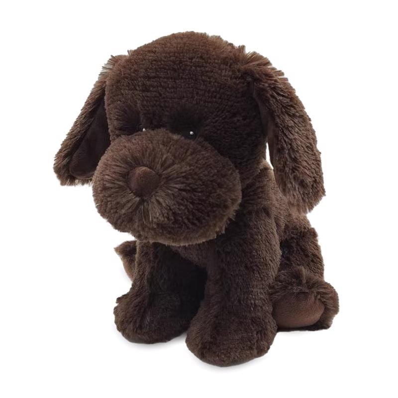 Warmies CP-LAB-C Labrador Stuffed Animal Chocolate Brown
