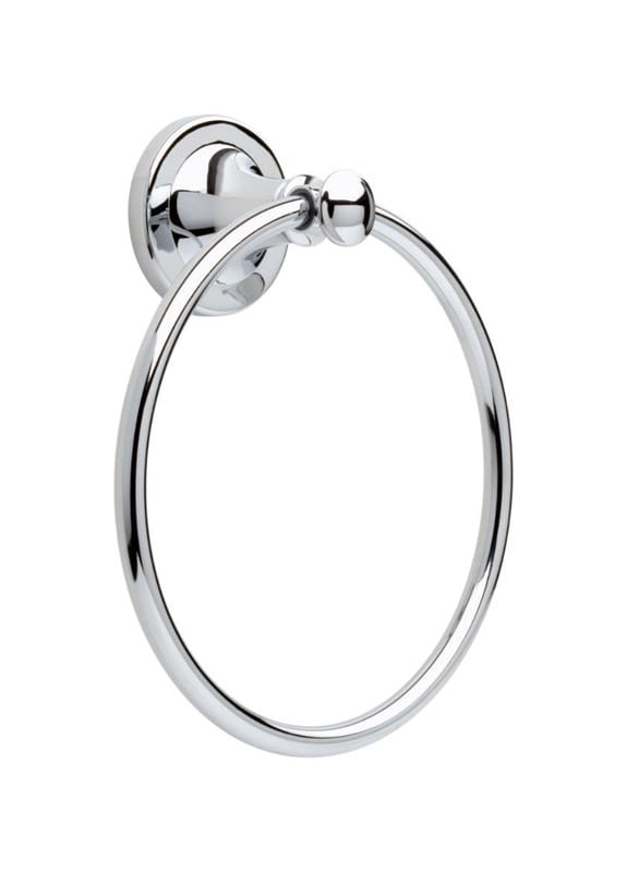 Delta 132889 Silverton Polish Chrome Towel Ring Die Cast Zinc