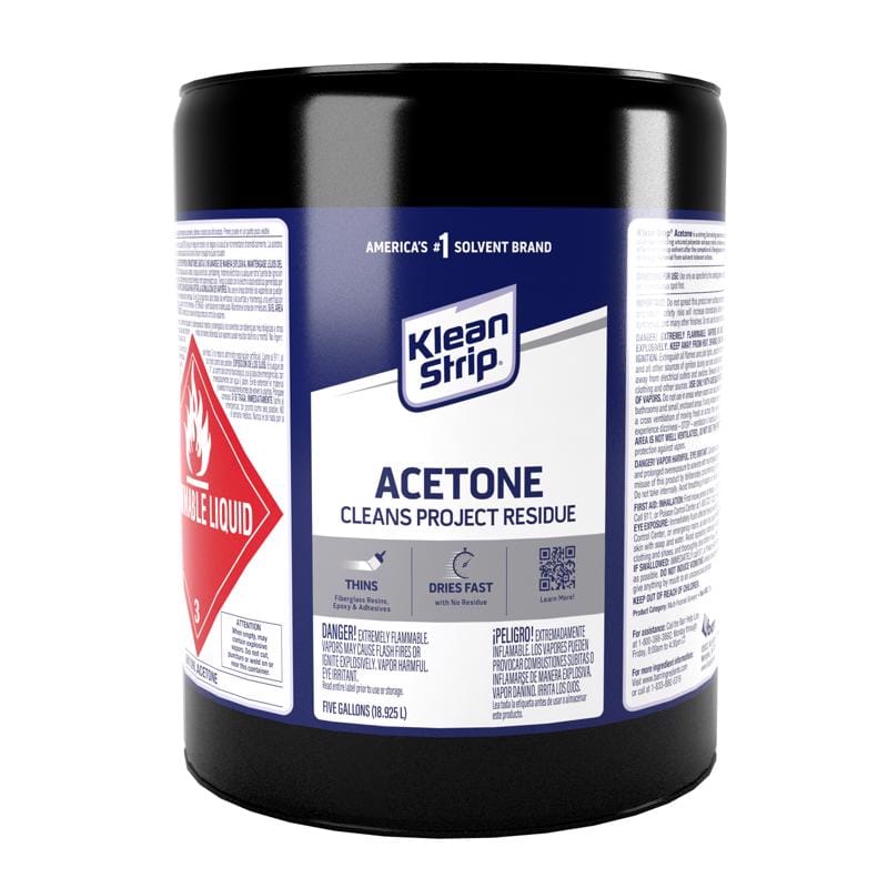Klean Strip CAC18 Acetone Solvent 5 gal