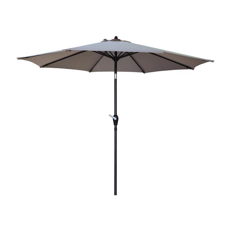 Living Accents UMA908G31OBD655 9 ft. Tiltable Tan Market Umbrella