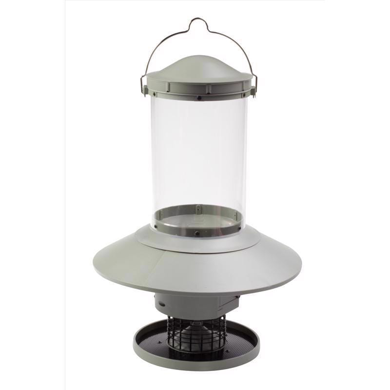 Wingscapes WSBF02-00132 Wild Bird 1 gal Plastic Auto Feed Tube Bird Feeder 1 ports