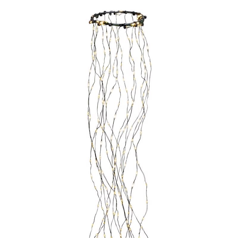 Celebrations 8TCSWTWA Platinum LED Big Seed Cluster Warm White 832 ct String Christmas Lights 8 ft.