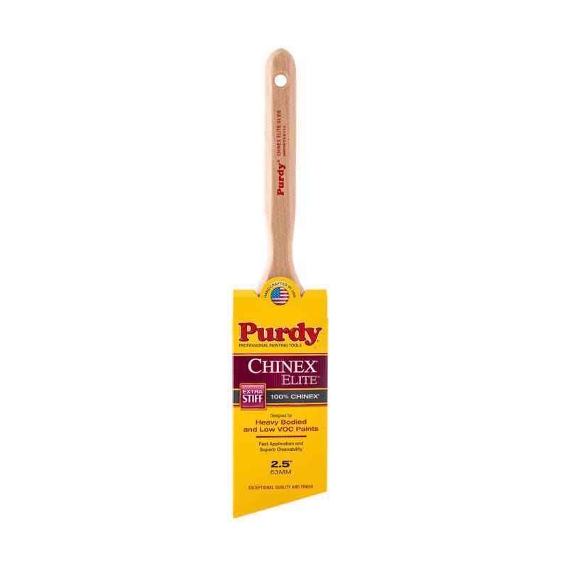Purdy 144552925 Chinex Elite Glide 2-1/2 in. Extra Stiff Angle Trim Paint Brush