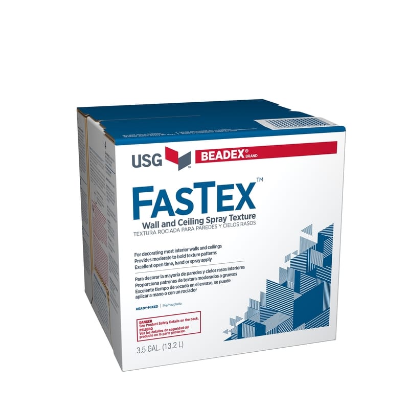 USG Sheetrock 385276 FasTex White Water-Based Ceiling Spray Texture 3.5 gal
