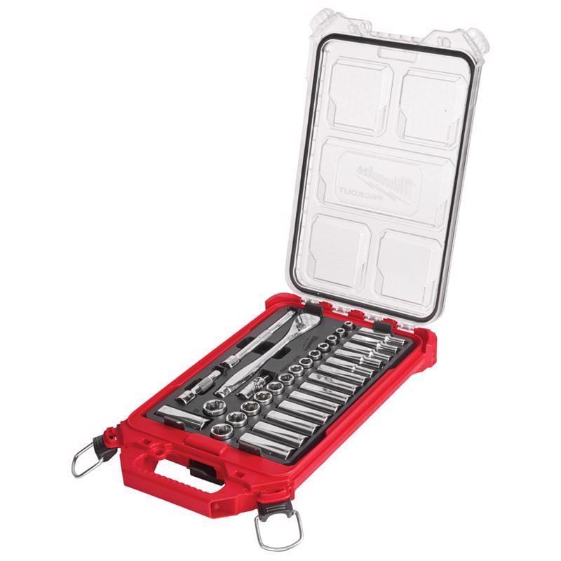 Milwaukee 48-22-9482 3/8"Drive 32 Piece Met St Pkout
