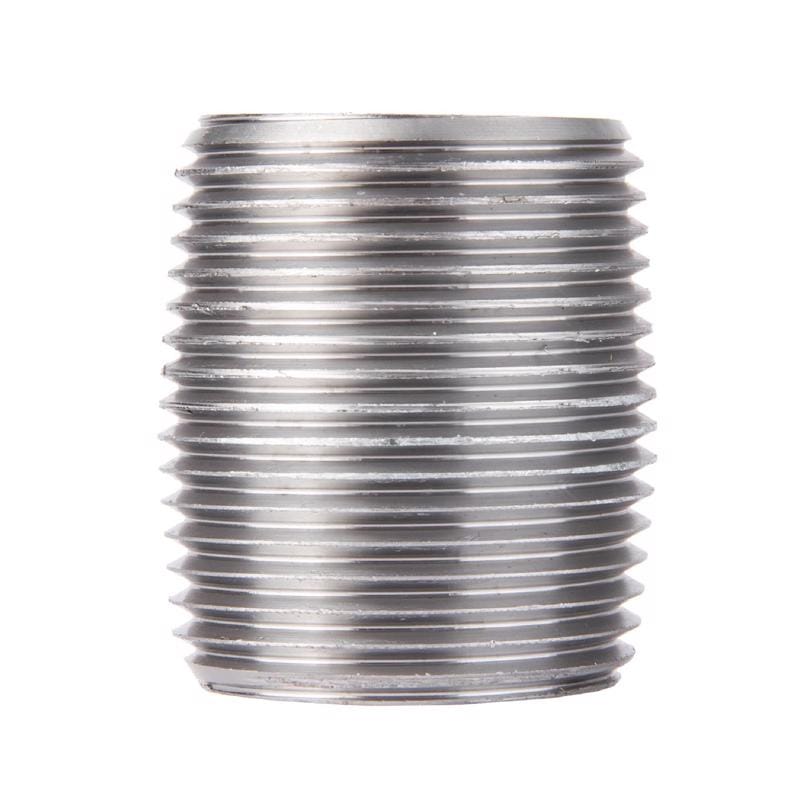 STZ Industries 351212XCL 2-1/2 in. MIP each X 2-1/2 in. D MIP Galvanized Steel 2-1/2 in. L Close Nipple