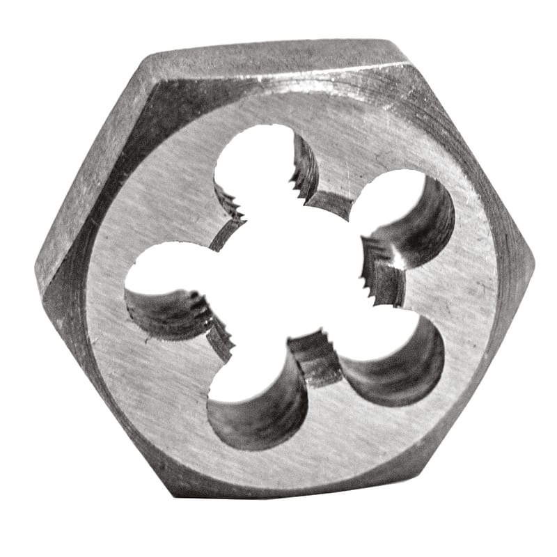Century Drill & Tool 95620 Metric 14 X 1.25 Hexagon Machine Screw Die