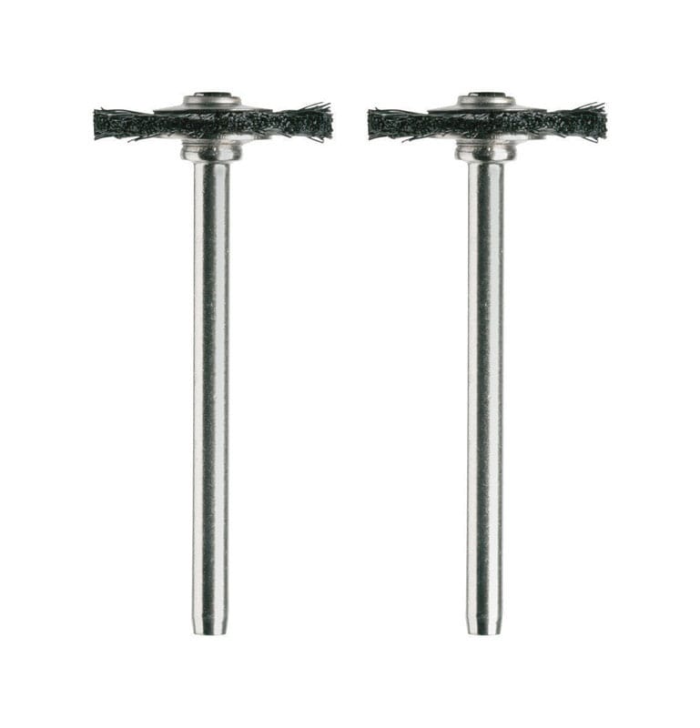 Dremel 403-02 3/4 in. X 1-3/4 in. L Nylon Brush 2 pk