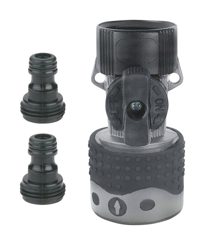 Gilmour 823724-1001 Polymer Threaded 2 Male/1 Female Quick Connector Hose Set