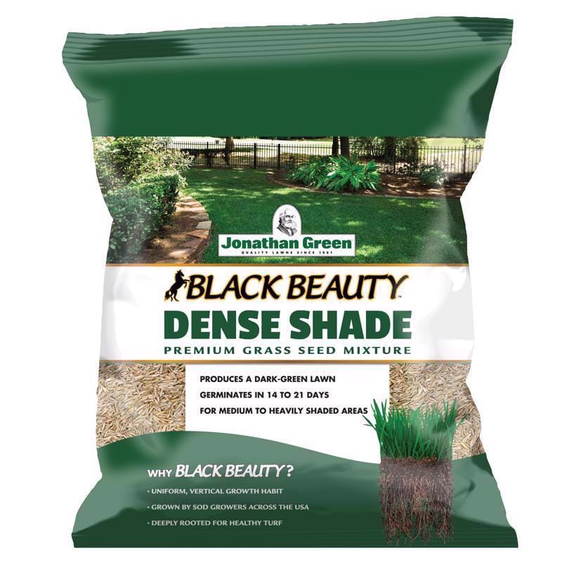 Jonathan Green 10622 Black Beauty Dense Shade Mixed Full Shade Grass Seed 1 lb