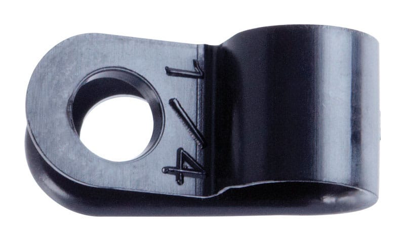 Jandorf 61452 1/4 in. D Nylon Cable Clamp 5 pk