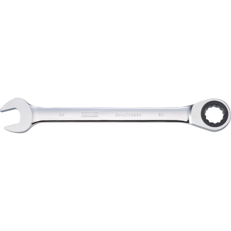 Dewalt DWMT75250OSP 30 mm X 30 mm Metric Ratcheting Combination Wrench 16-23/32 in. L 1 pc