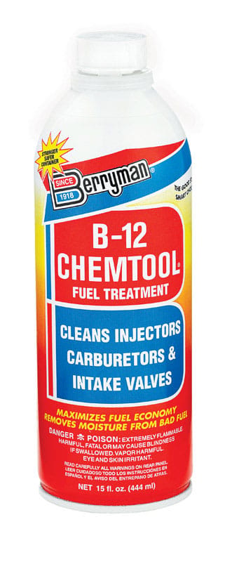 Berryman 0116 B-12 Chemtool Gasoline Fuel Treatment 15 oz