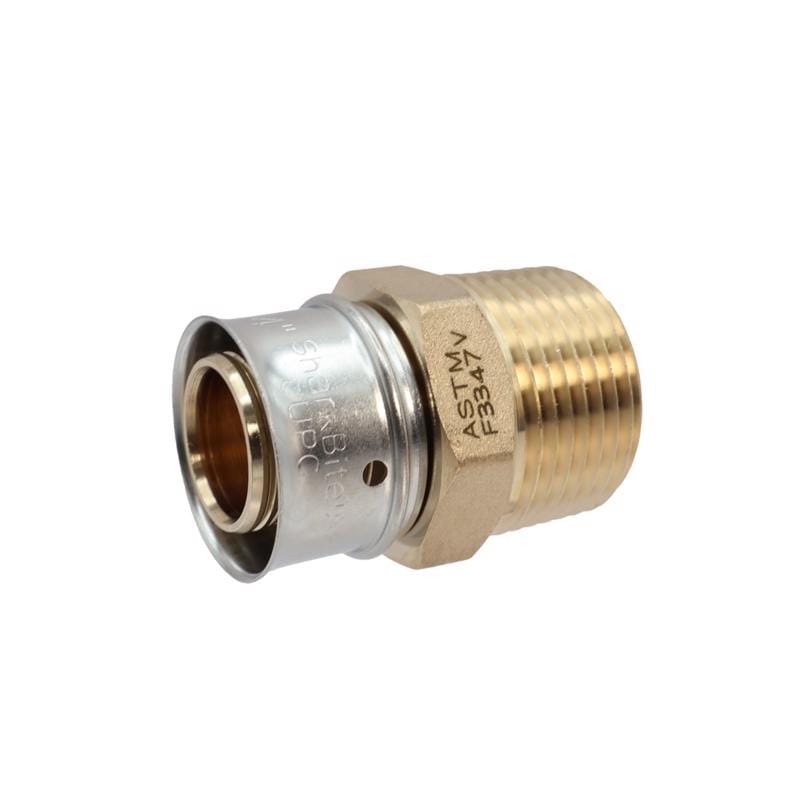 SharkBite UCP088Z PEX Press 3/4 in. Press each X 3/4 in. D FNPT each Brass Female Adapter