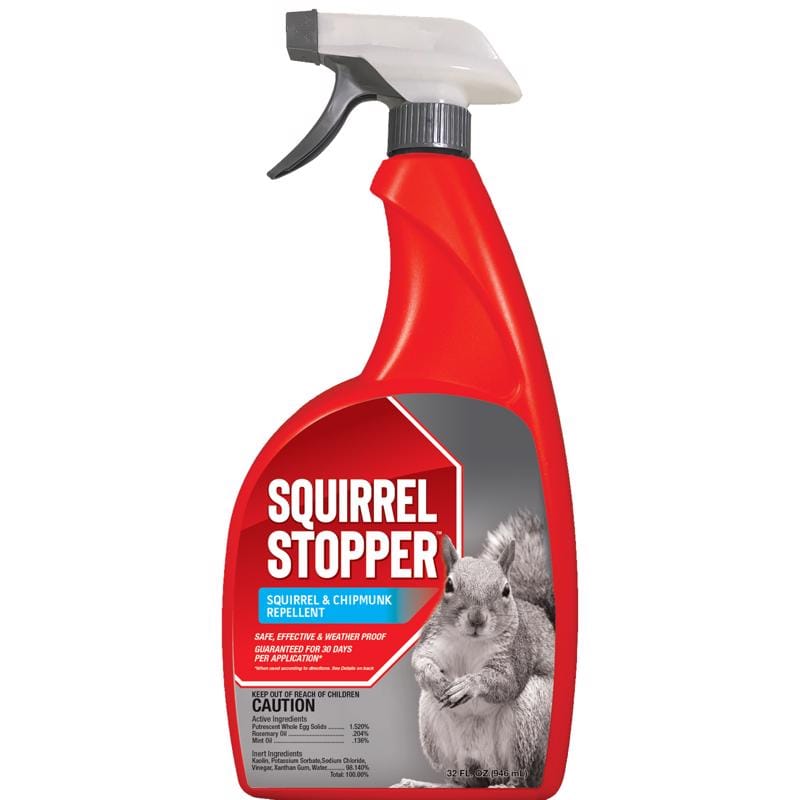 Squirrel Stopper SQ-U-016 Animal Repellent Liquid For Squirrels 32 oz