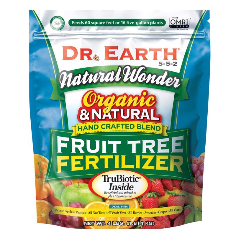 DR EARTH 7398423 FRUIT TREE FERTILIZER 4#