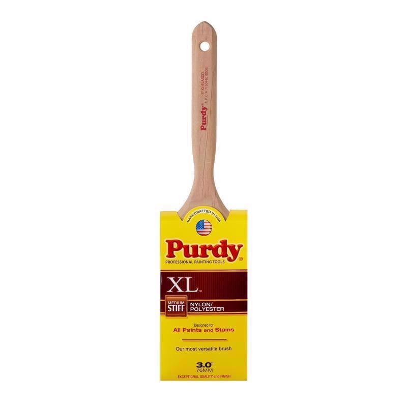 Purdy 144100330 XL Elasco 3 in. Medium Stiff Flat Trim Paint Brush