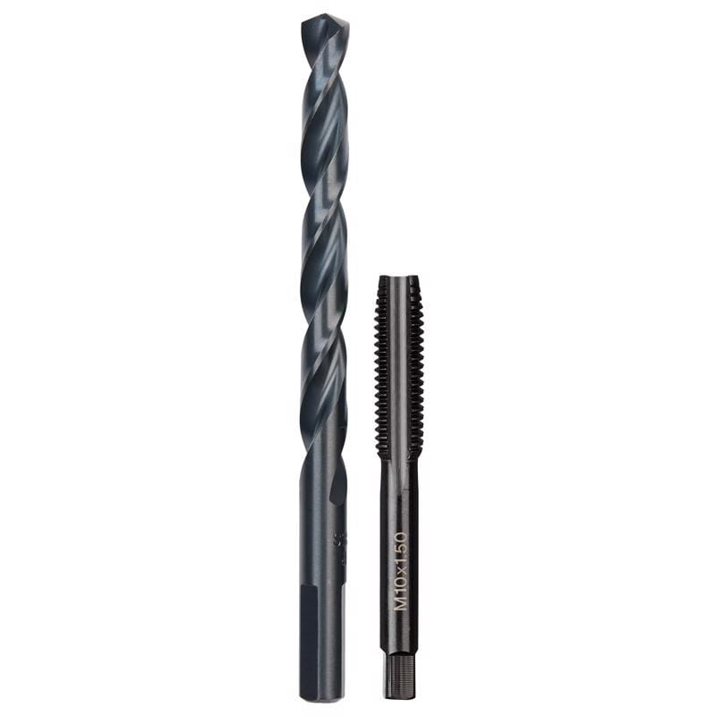 Milwaukee 49-57-5554 Metric M10x1.5 mm Straight Flute Plug Tap & R Drill Bit