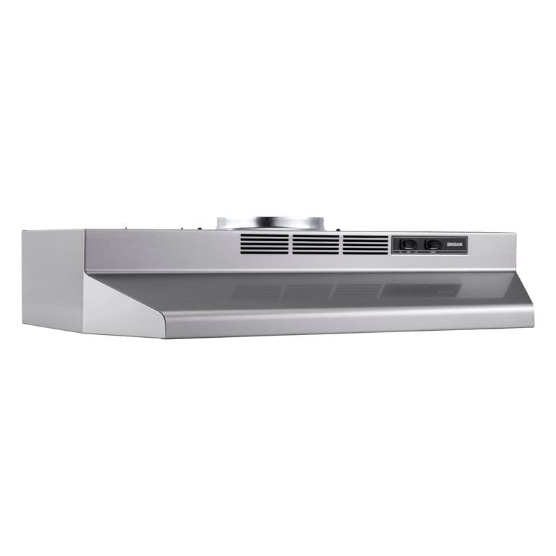 Broan-Nutone F4030SF 30 in. W Stainless Convertible Range Hood