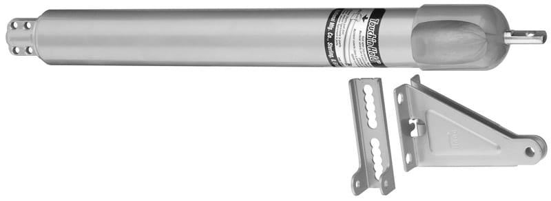 National Hardware N279-778 Aluminum Silver Steel Pneumatic Door Closer