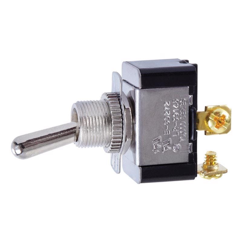 Jandorf 61132 20 amps Single Pole Toggle Power Tool Switch Silver 1 pk