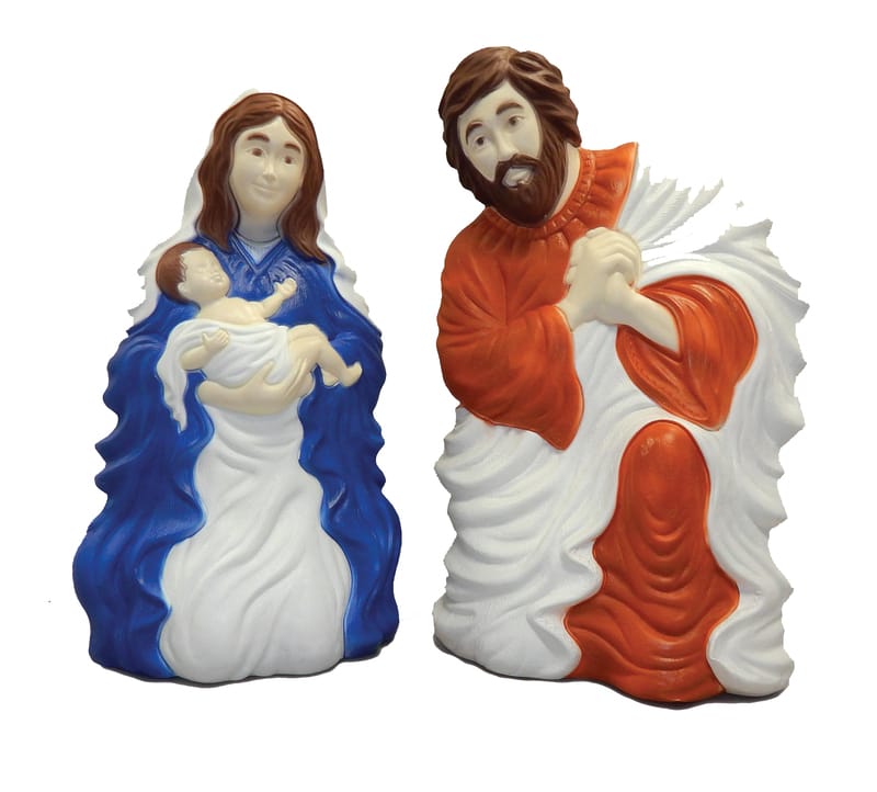 Union Products 74100 LED Nativity 28 in. Blow Mold