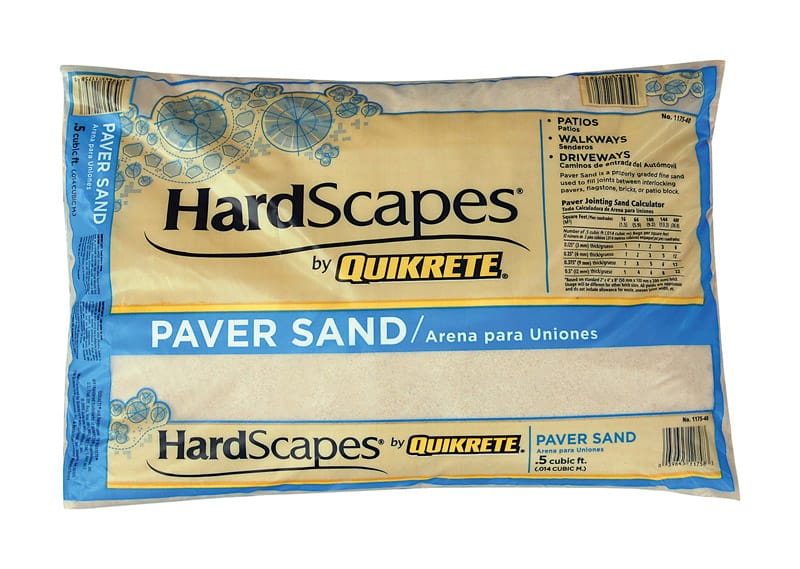 Quikrete 1175-40 HardScapes Brown Sand Paver Sand 0.5 cu ft 50 lb