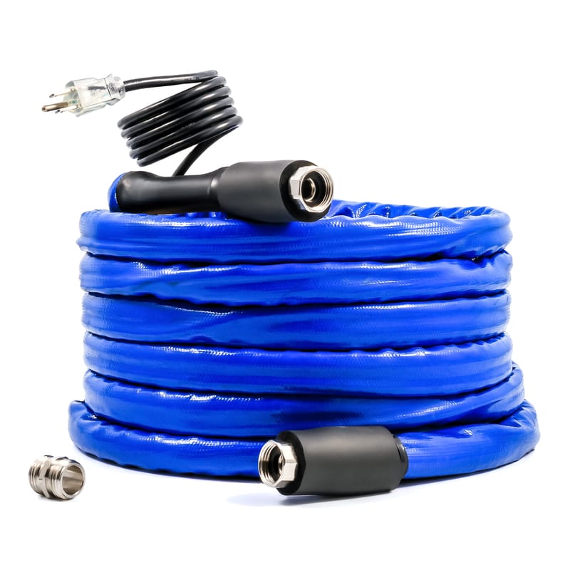 Camco 22911 5/8 in. D X 25 ft. L Heavy Duty Premium Grade Heated Hose