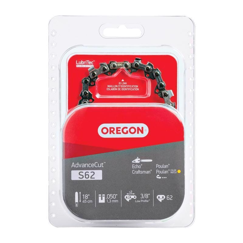 Oregon S62 AdvanceCut S62 18 in. Chainsaw Chain 62 links