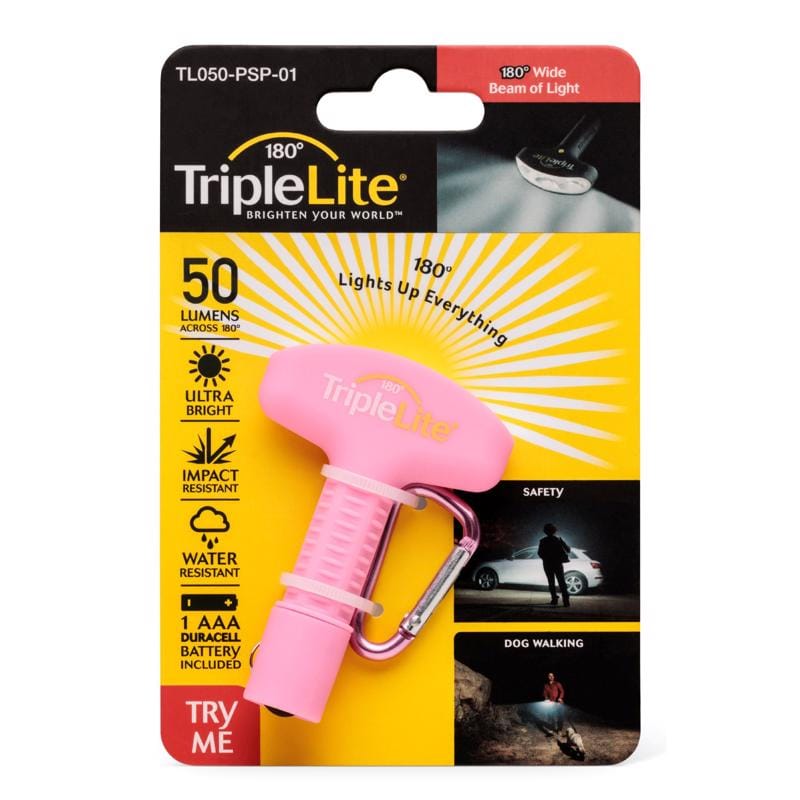 Triplelite TL050-PSP-01 50 lm Pink LED Flashlight AAA Battery