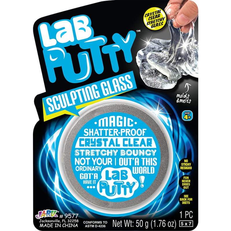Ja-Ru 9577 Lab Putty Toy Clear 1 pc
