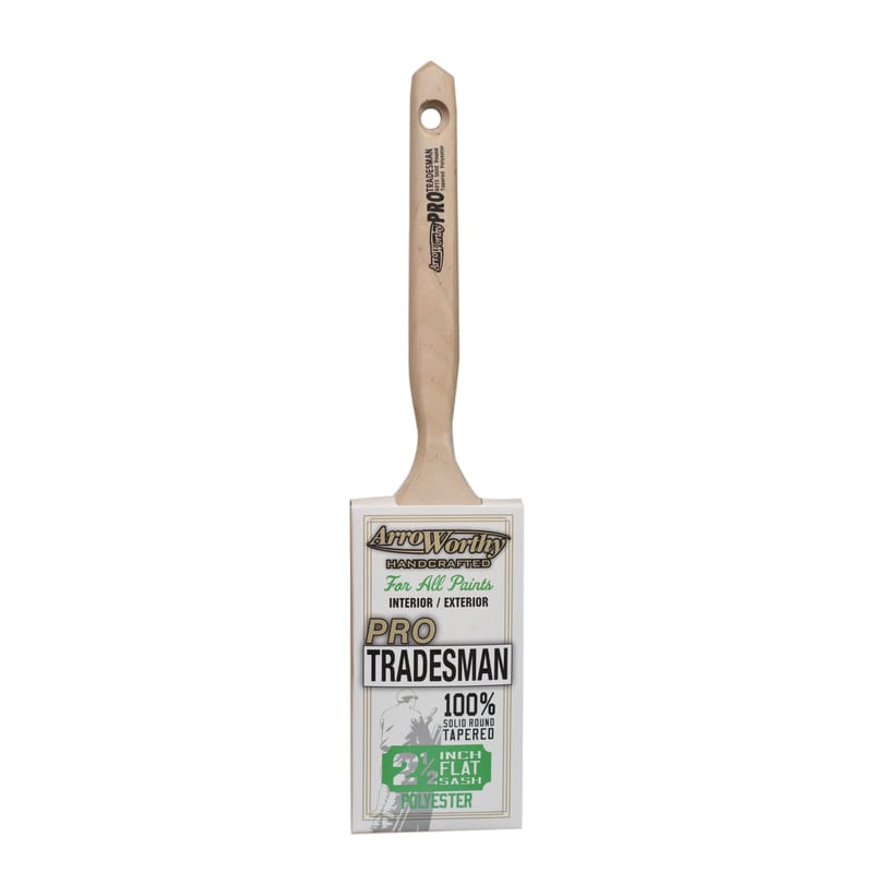 ArroWorthy 6015 0250 Pro-Tradesman 2-1/2 in. Medium Soft Flat Paint Brush