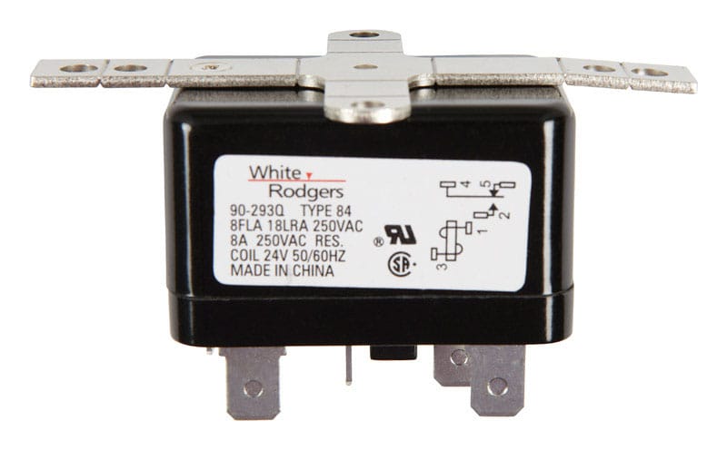 White Rodgers 90 293QS1 1 Pole 2 Throw 24 V Furnace Relay
