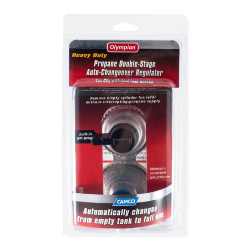 Camco 59005 Olypian Two Stage Propane Regulator 1 pk