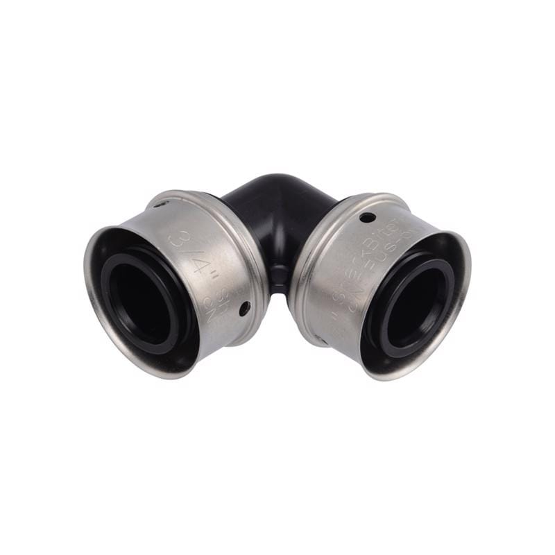 SharkBite UPP256Z PEX Press 3/4 in. Press each X 3/4 in. D Press Poly 90 Degree Elbow