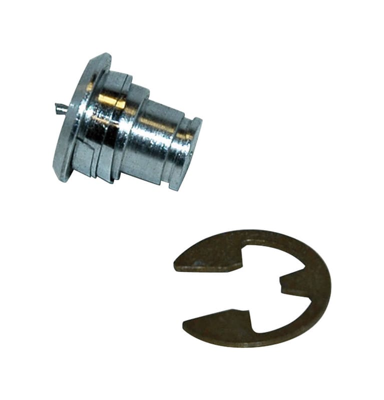 Barton Kramer 201C Silver Aluminum Large Rivet And E Ring 0.3 in. H 3 pk