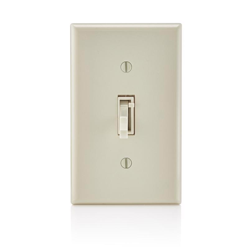 Leviton TSL01-00T Light Almond 600 W Toggle Dimmer Switch 1 pk
