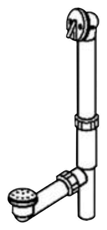 Keeney 64WDS 1-1/2 in. D Plastic Bath Drain