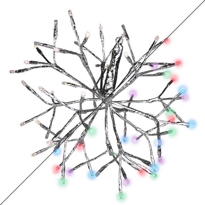 Celebrations 23-10011A LED Multi Shimmering Sphere 20 in. Hanging Decor