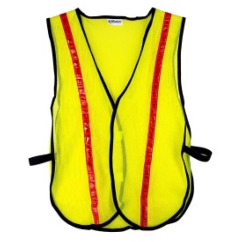 C.H. Hanson 55115 Reflective Safety Vest Fluorescent Green One Size Fits All