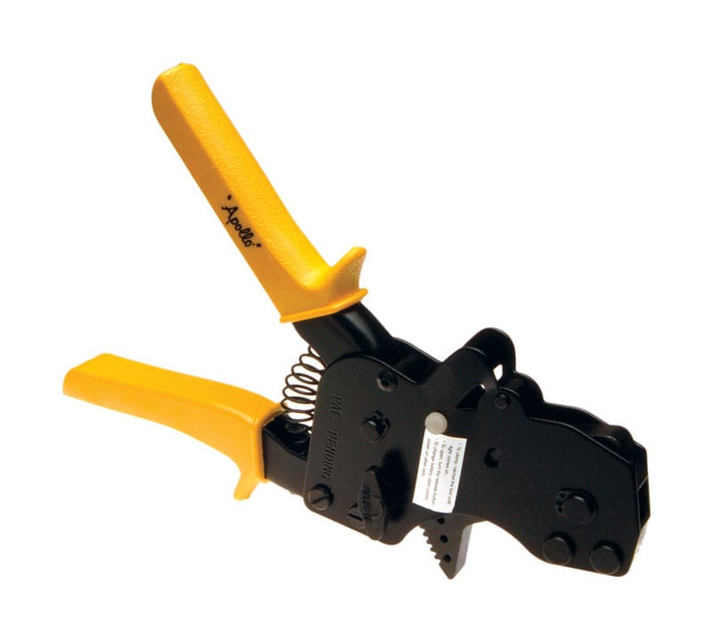 Apollo 69PTBJ0010C 1 in. Crimping Tool Black/Yellow 1 pc