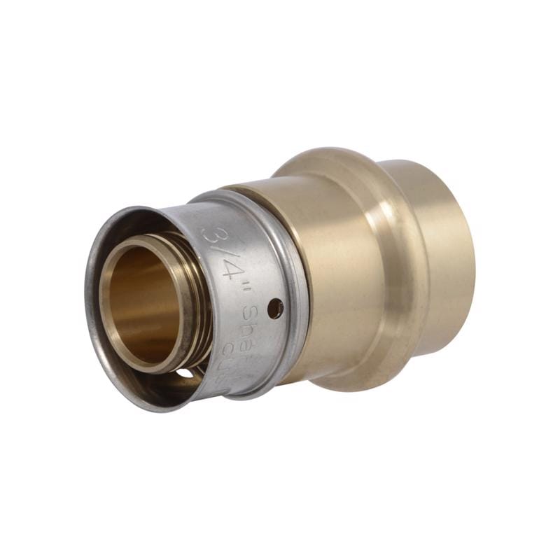SharkBite UCP722Z PEX Press 3/4 in. Press each X 3/4 in. D Press each Brass Adapter