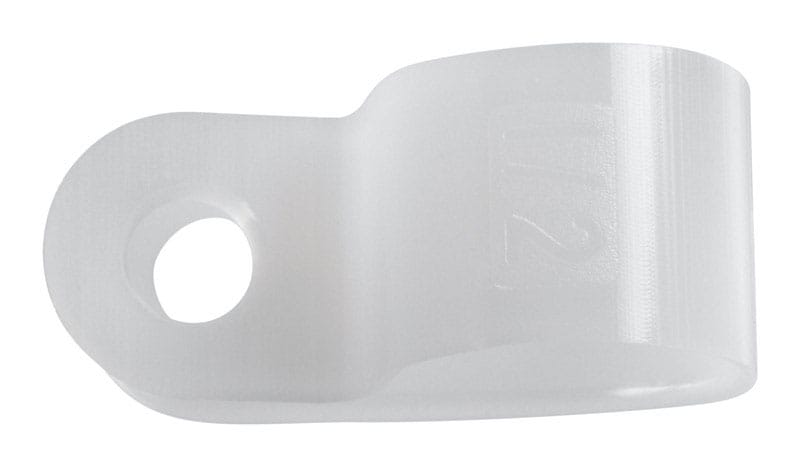 Jandorf 61461 1/2 in. D Nylon Cable Clamp 3 pk