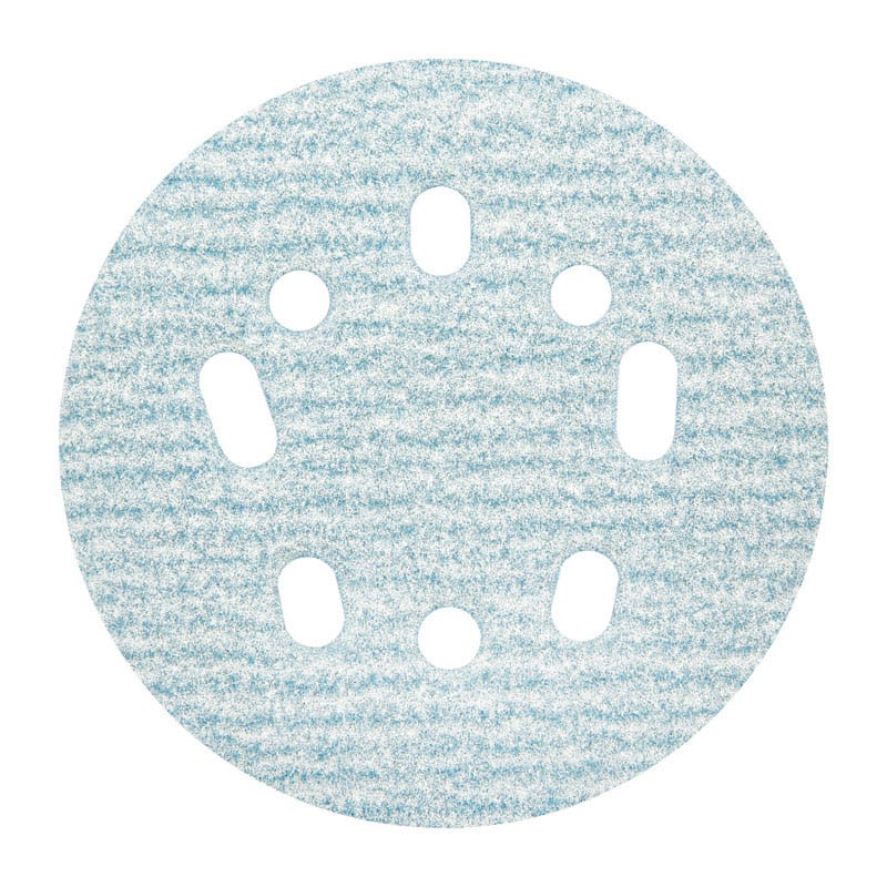 Norton 07660768325 ProSand 5 in. Ceramic Alumina Hook and Loop Sanding Disc 150 Grit Fine 50 pk