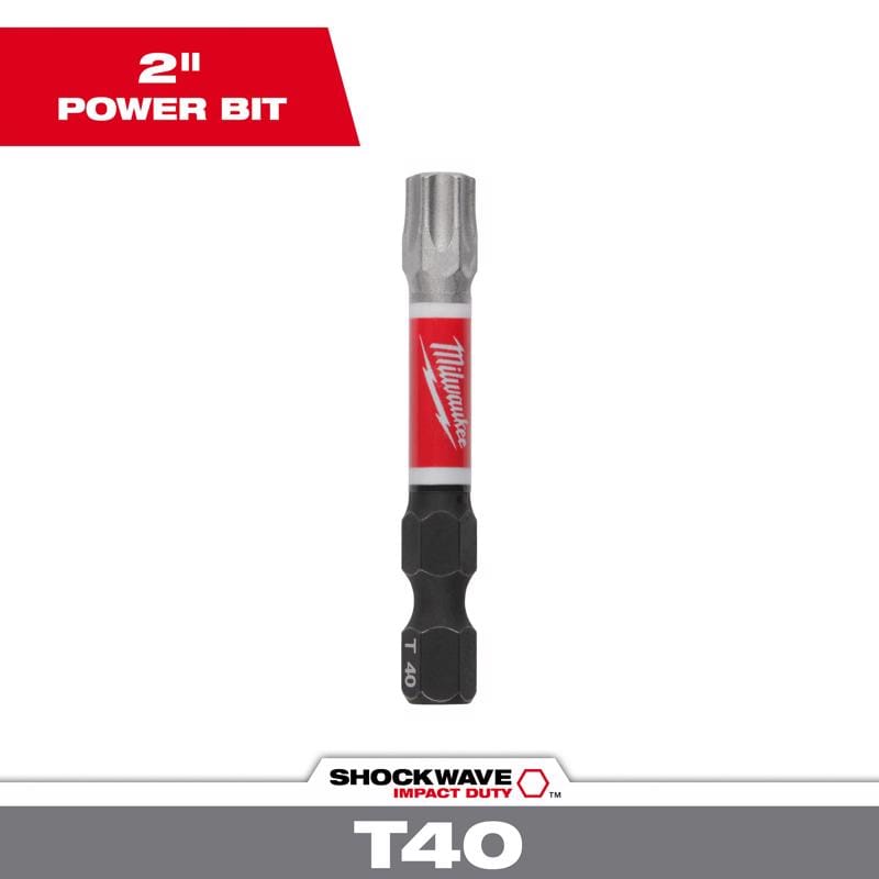 Milwaukee 48324488 Shockwave 2 In. Impact Torx T40 Power Bi