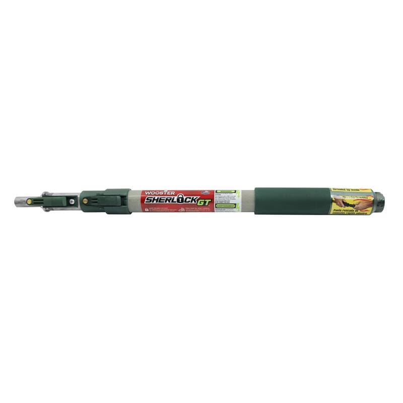 Wooster R097 Sherlock GT Telescoping 2 ft. L X 1.875 in. D Aluminum/Fiberglass Extension Pole Green/Gray