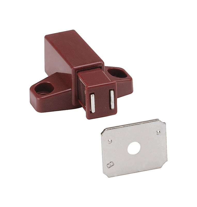 Amerock BP32301BR Brown Steel Magnetic Latch 1 pk