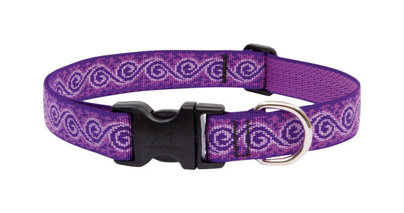Lupinepet 96953 Original Designs Multicolor Jelly Roll Nylon Dog Adjustable Collar